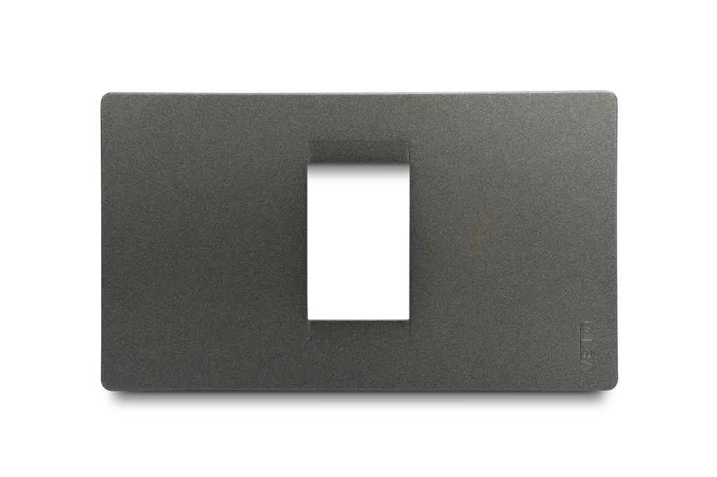 PLaca 1 Hueco Negro Veto Premium