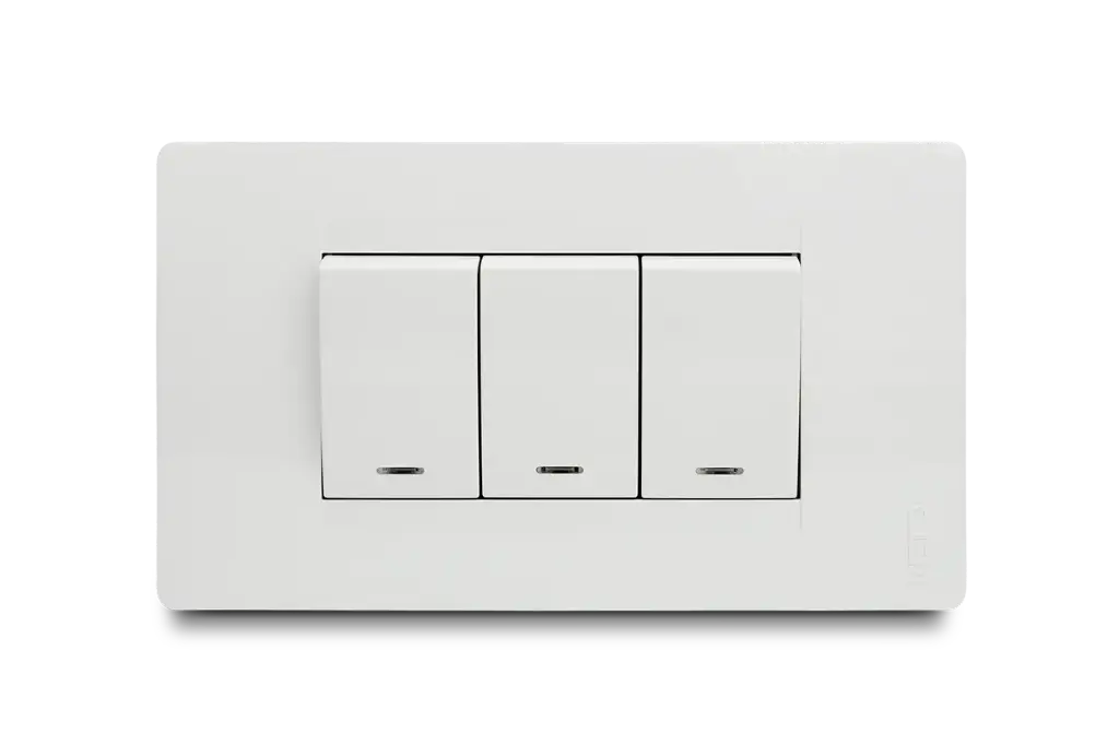 Conmutador Triple Bl. Premium