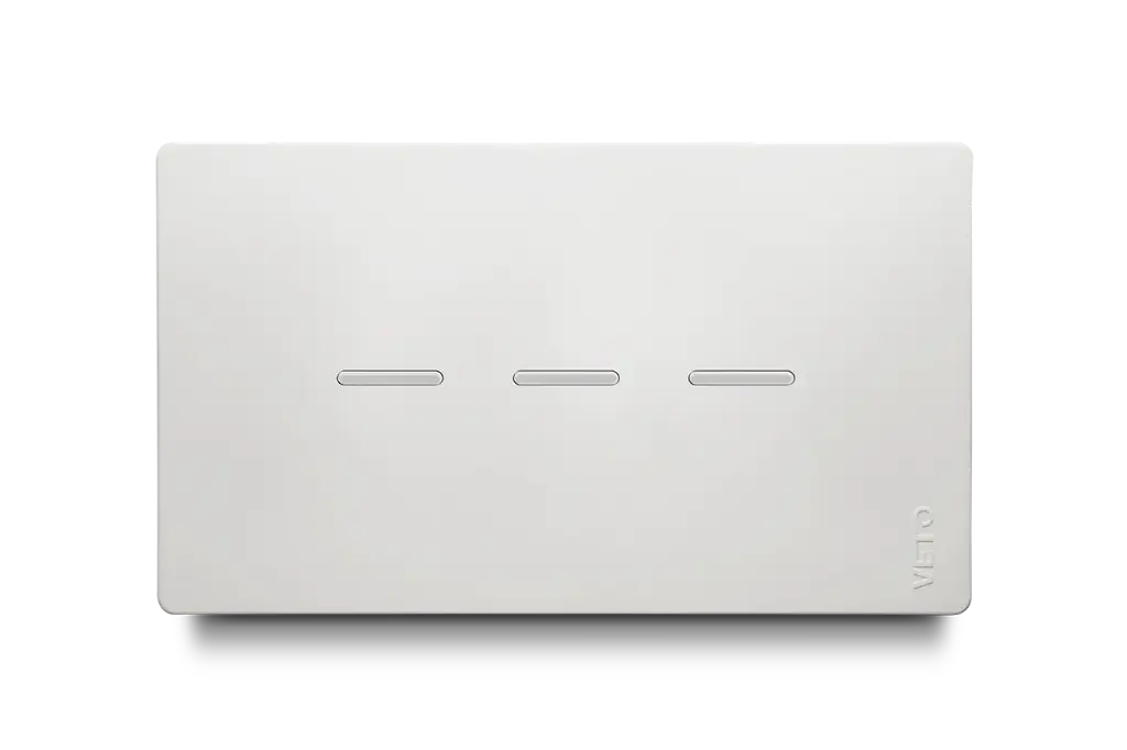 Conmutador Inteligente Triple Wifi Blanco Premium