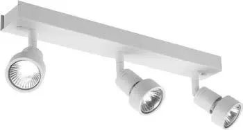 Spot 3L Moderno Aluminio Blanco GU10