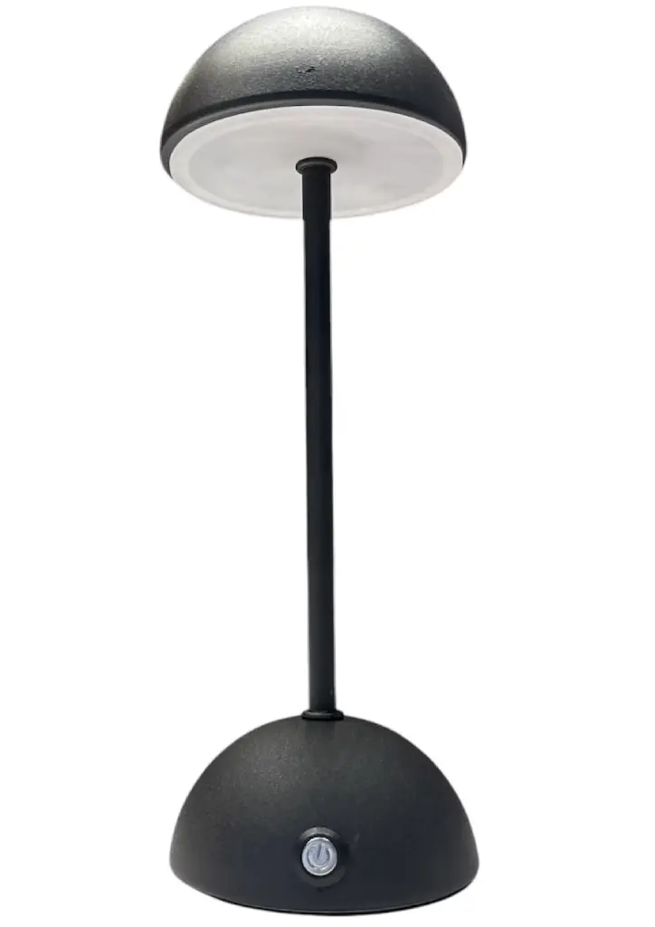 Lámpara LED Táctil Negra - 27x10cm