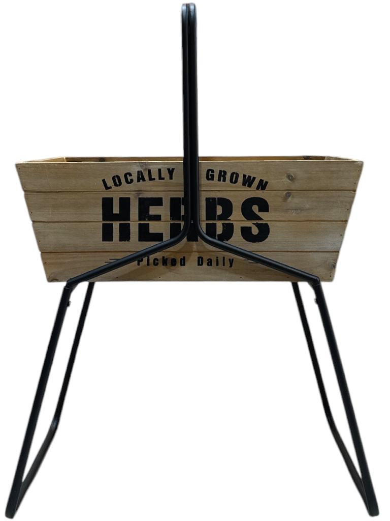 Macetero Metalico - 64x37x85cm