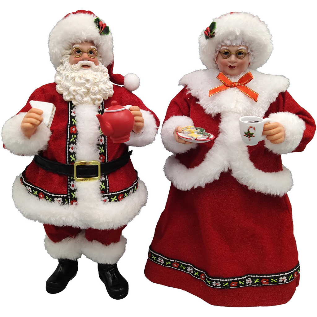 JGO. SANTA / MAMA SANTA 2PZ - MEDIDAS: 28CM