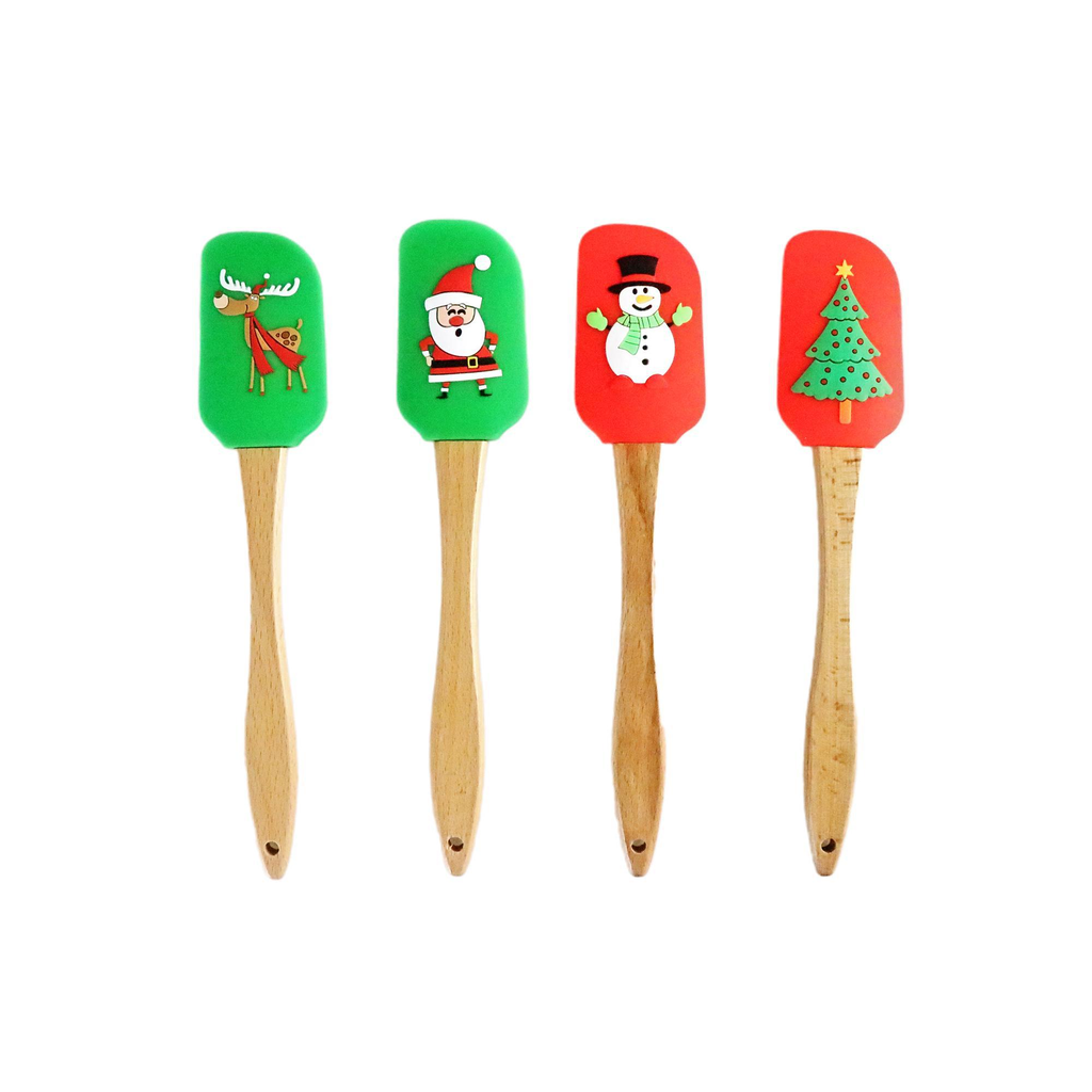 ESPATULAS NAVIDAD SURTIDO - MEDIDAS: 5.2X1.2X25.4CM
