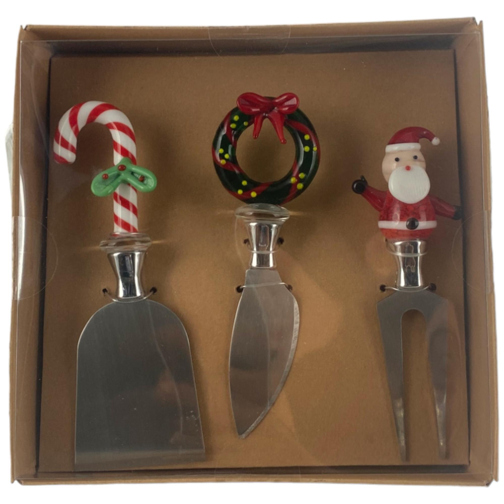 JGO. CUCHILLOS QUESO 3PZ - MEDIDAS: 17X17X4.2CM