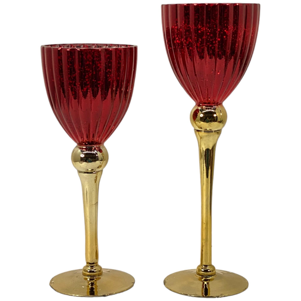 JGO CANDELABROS 2PZ - MEDIDAS: 12X12CM