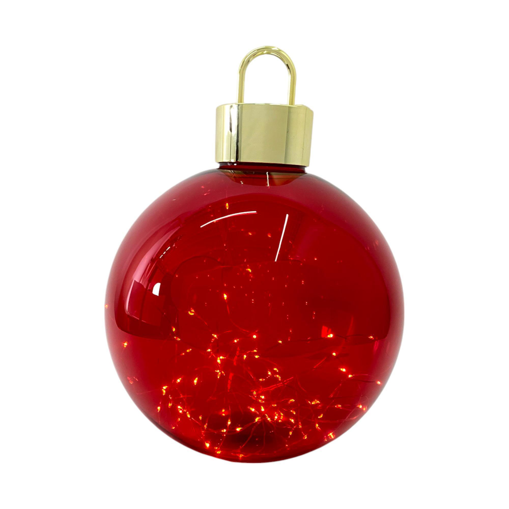 BOMBILLO NAVIDAD C/LUZ - MEDIDAS: 30X30X39CM