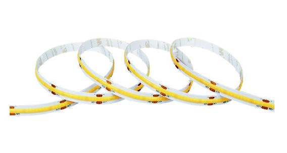 Cinta Led Continua Directa 3000K 120v Rollo de 5 metros