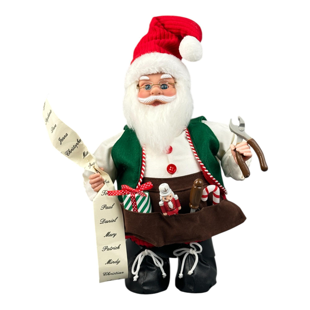 SANTA DECOR C/MUSICA - MEDIDAS: 23X15X40.5CM