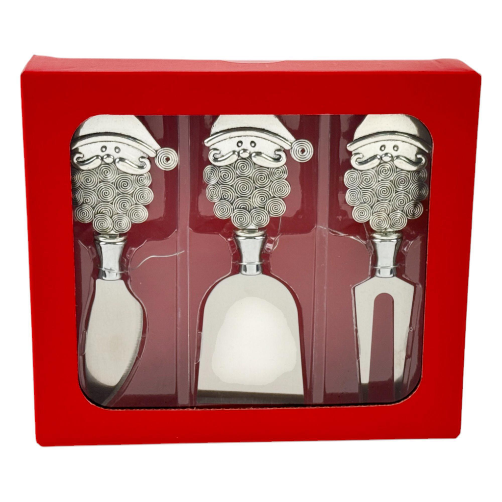 JGO. CUCHILLOS QUESO 3PZ - MEDIDAS: 19.3X17X4.3CM