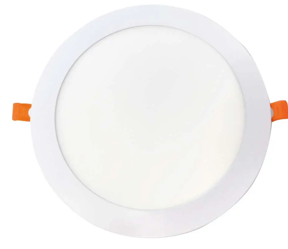 Panel Led Redondo Empotrable 12w 3000k