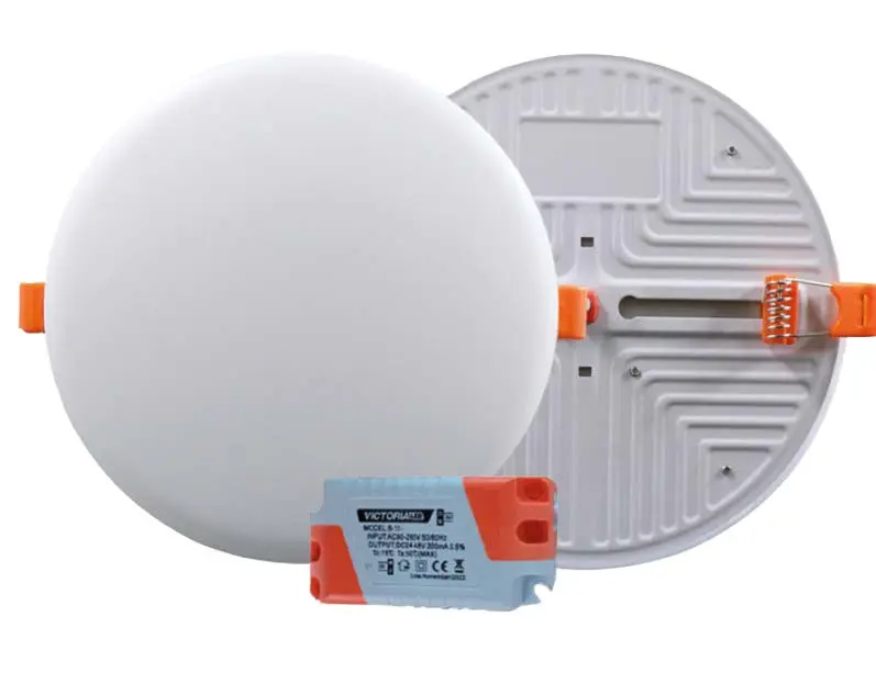 Panel Led Redondo Sin Marco 18w 6000k