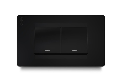 [PRE30036] Conmutador Doble Negro Veto Premium