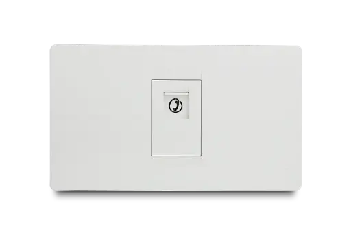 [PRE16160] Toma Teléfono Simple Blanco Veto Premium