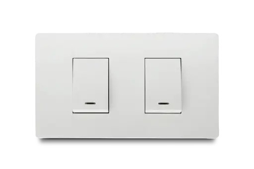 [PRE16108] Conmutador Doble Bl. Premium