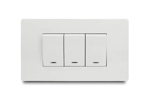 [PRE16115] Conmutador Triple Bl. Premium