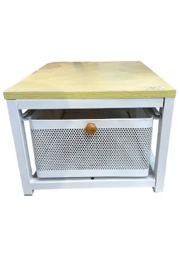 [InHome5734] Estantes de Almacenamiento Metálicos - 42X33X25CM