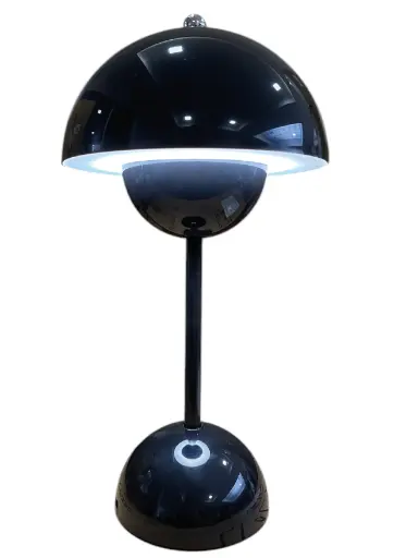 [6980000007435] Lámpara LED Táctil Negra - 29.5x16cm