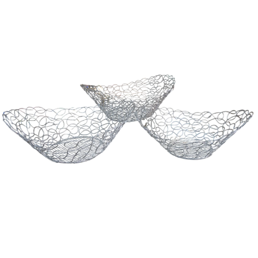 [INHOME6185] Juego Centro de Mesa x3 - 35/32/27CM