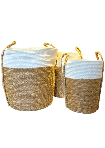 [5265854740136] Juego de Cestas  x3 - 29X38-34X44-42X49CM