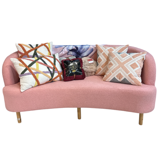 [7450112525367] Sofá 3 Puestos Rosa