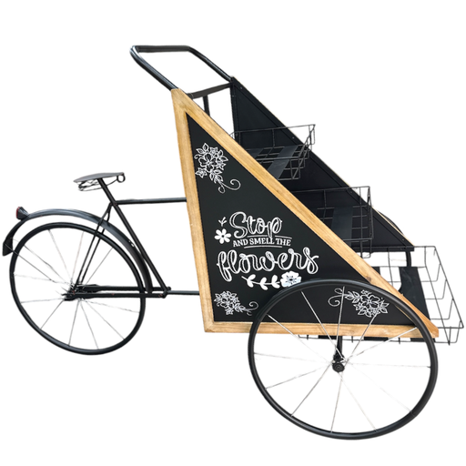 [6980000006254] Macetero Metalico Bicicleta - 170x76x119cm