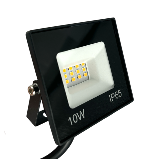 [4500712] Reflector Plano Negro 10w 6k 100-265v (76x66)mm