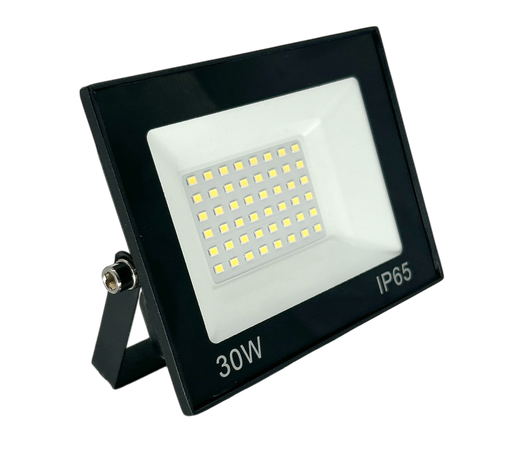 [4500752] Reflector Plano Negro 30w 6k 100-265v (130x100)mm