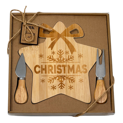 [7450209355440] JGO. TABLA P/QUESO 3PZ - MEDIDAS: 25X23X2CM