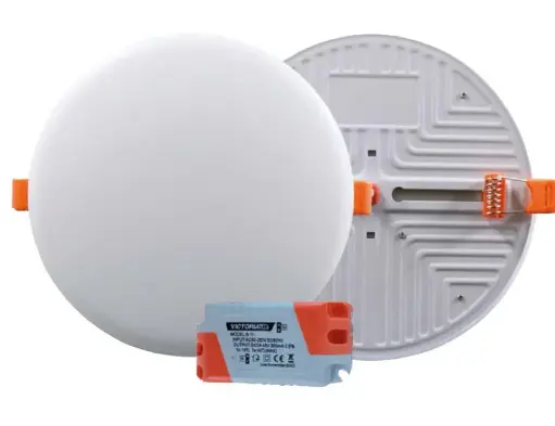 [VP-ERS 24W] Panel Led Redondo Sin Marco 24w 6000k